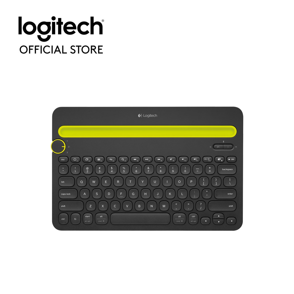 Bàn phím Bluetooth đa thiết bị Logitech K480 [Đen-Trắng] | WebRaoVat - webraovat.net.vn