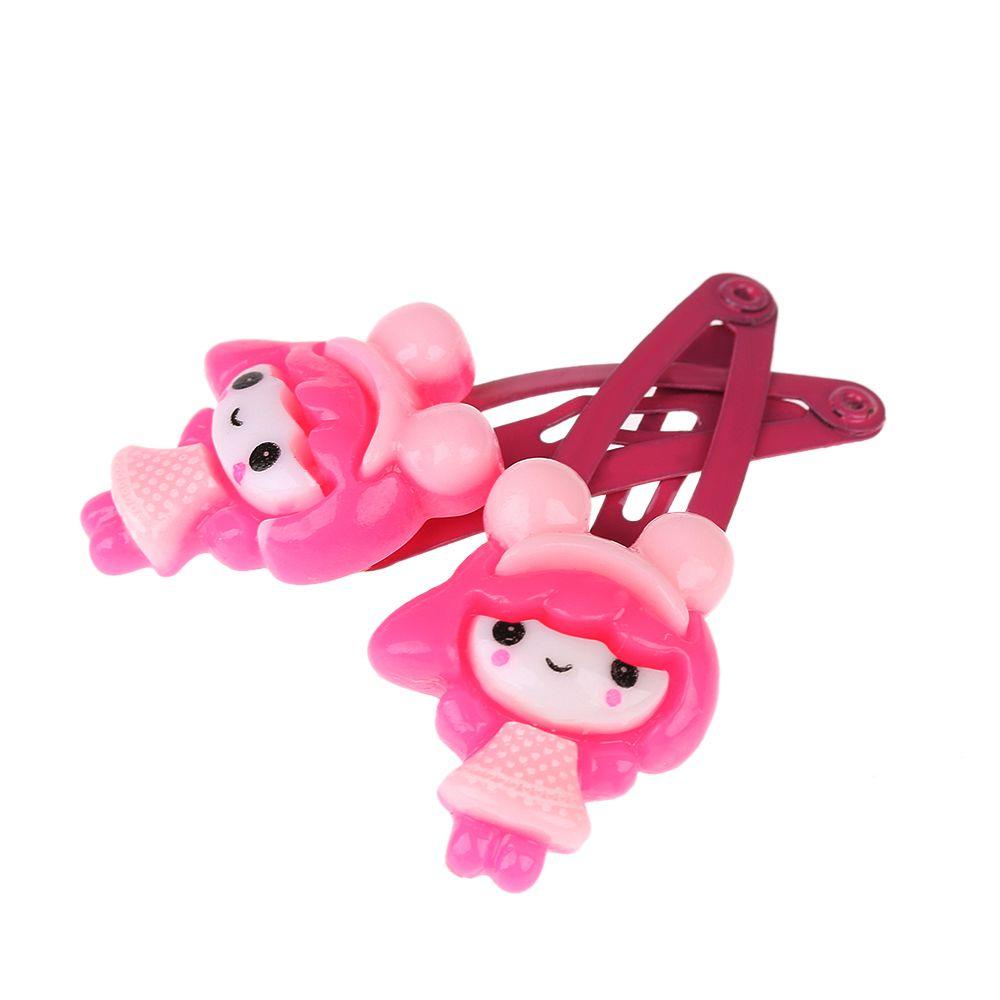 ESPO Set 10 / 20 Kẹp Tóc Nhiều Màu Họa Tiết Hoạt Hình Cho Bé Gái