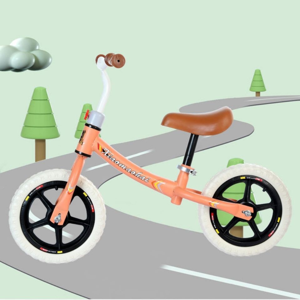Xe đạp cân bằng trẻ em, xe trượt, xe trượt , học lái xe, không cần bàn đạp, 1-3-6 tuổi, xe đạp hai bánh 10 inch 12 inch