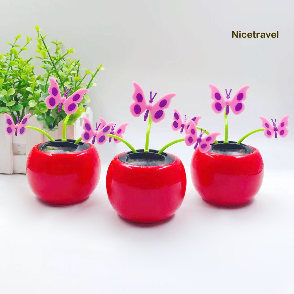 Đồ Chơi Lật Đật Nồi Bằng Nhựa Sử Dụng Năng Lượng Mặt Trời Trang Trí Xe Hơi