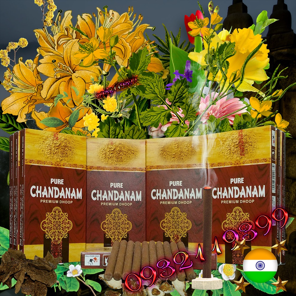 Nhang Xông Chandanam Ấn Độ