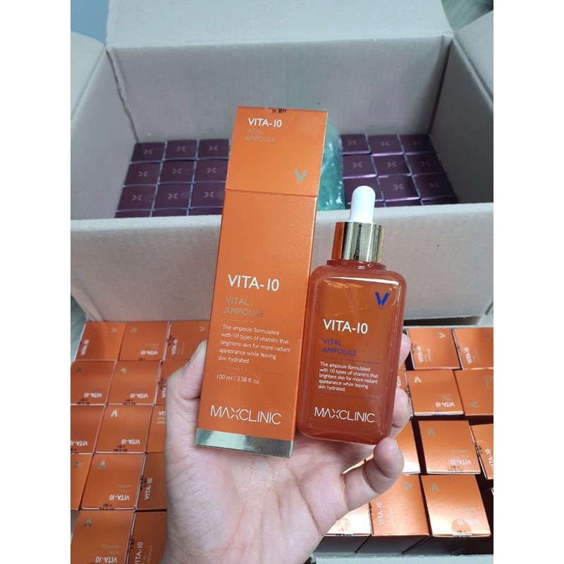 Tinh Chất vita_10 Maxclinic 💖Freeship💖Serum Vita_10Maxclinic ,Chống Thâm,Sáng Da,Mờ Thâm Nám,Chống Oxy Hoá,Tăng Collagen