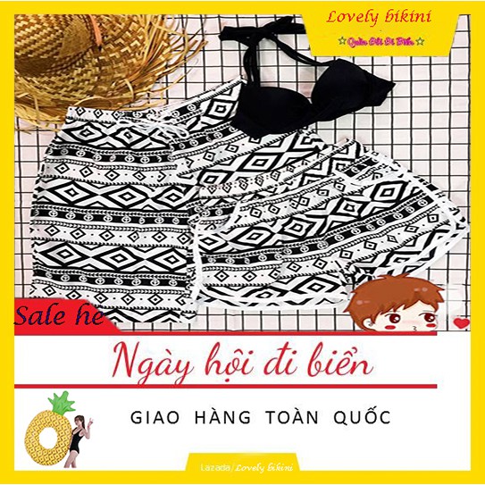 Quần đôi đi biển ( kèm áo)