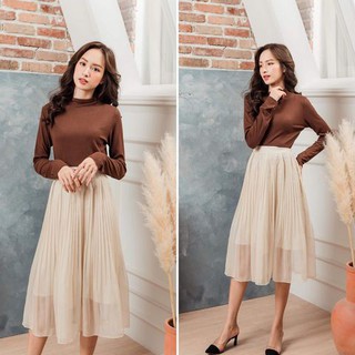 KOKA Áo len cổ 3 phân quăn 54501