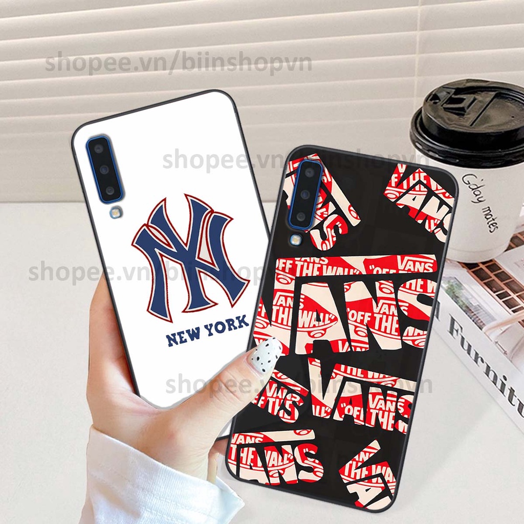 Ốp Samsung A7 2018 / A9 2018 in hình các thương hiệu nổi tiếng siêu đẹp, thời trang cá tính