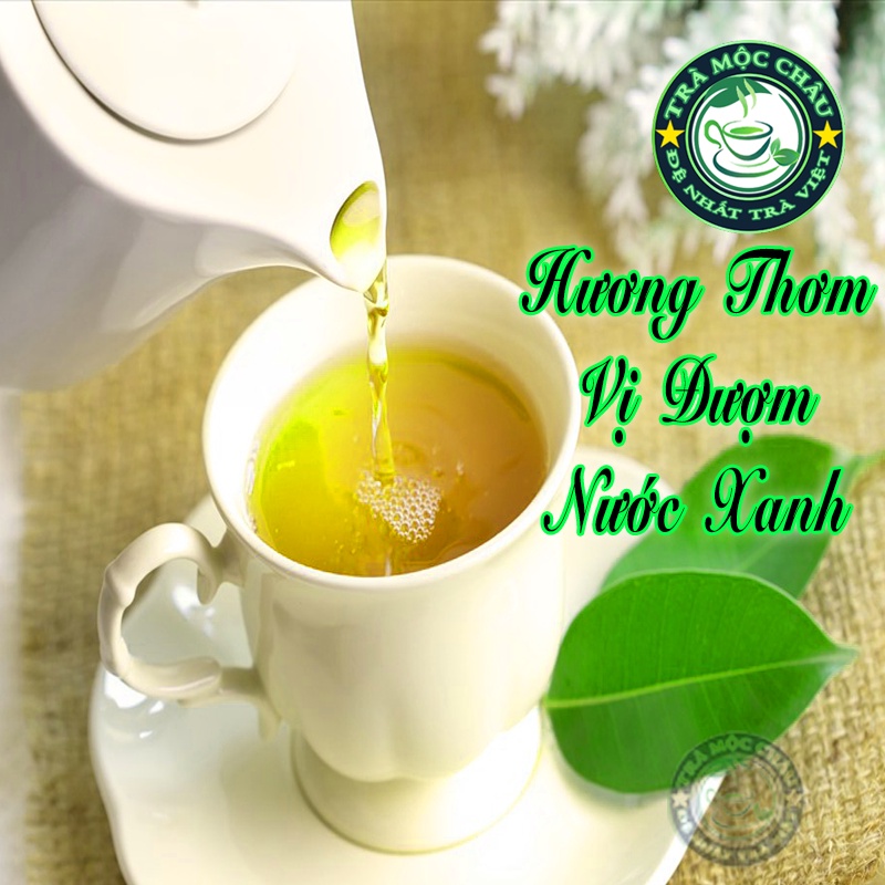 Trà Shan Tuyết Sạch Mộc Châu 500g - Trà Mộc Châu Đặc Sản - Nước Trà Xanh Hương Trà Thơm