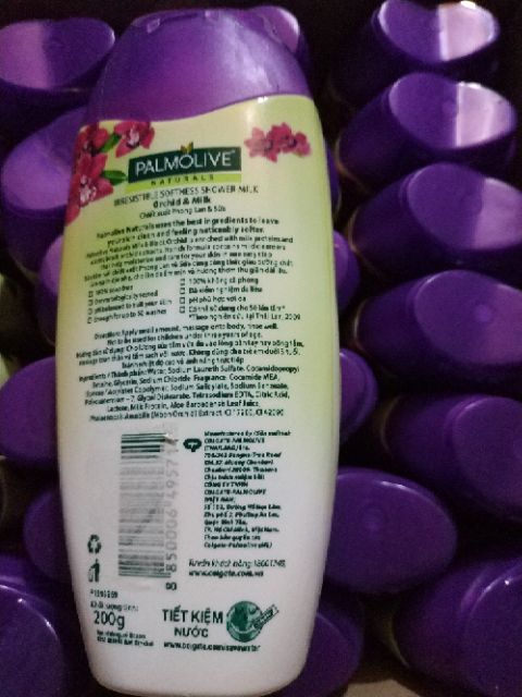 Sữa tắm palmolive tím 200ml