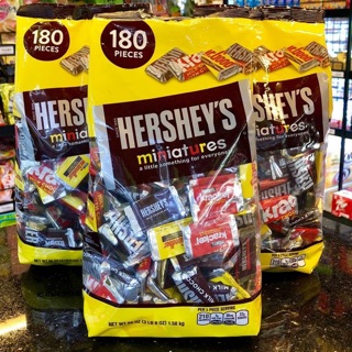 Socola Hershey’s Miniatures (4 vị - 1,58kg) Mỹ