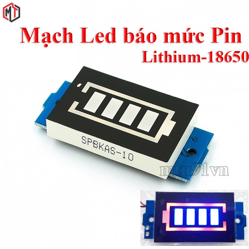 Mạch Led báo mức Pin Lithium - 18650 - 1S 2S 3S 4S 5S 6S 7S