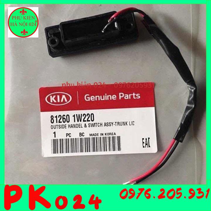 Công Tắc Mở Cốp Hậu Kia Rio, Huyndai Accent ,I10 Grand - Kia Morning Hàng Tốt 2012-2020 Mã 81260-1W220