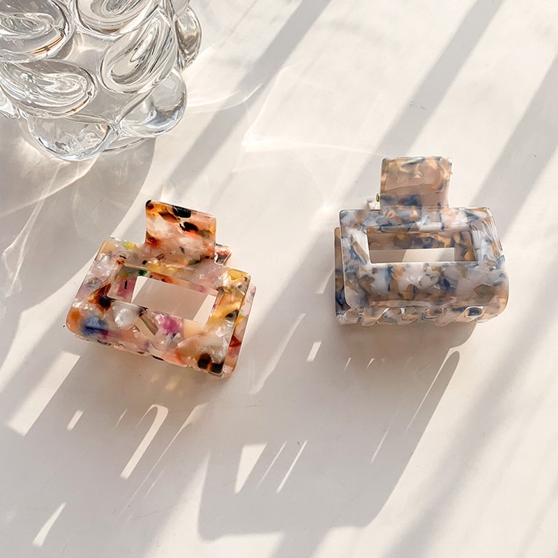 Kẹp tóc họa tiết vân đá độc đáo thanh lịch cho nữ