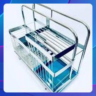 Kệ để đũa inox -Kệ cài dao, cài thớt