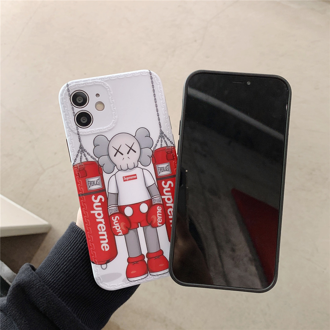 Ốp điện thoại nhựa in hình kaws cá tính thích hợp cho iPhone12 mini 11 PRO MAX 7/8plus SE2020 X/XS XR XSMAX | BigBuy360 - bigbuy360.vn