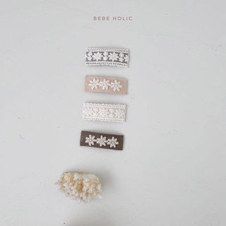 Set 2 kẹp tóc holic bebeholic hàng chính hãng nội địa hàn