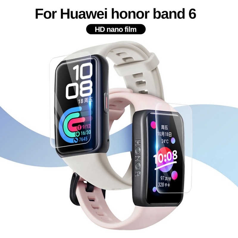 1/5 Miếng dán hydrogel mềm HD bảo vệ màn hình cho đồng hồ HUAWEI Honor Band 6