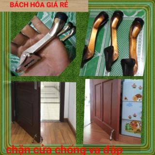 CHÂN CHẶN CỬA MÓNG NGỰA LOẠI TỐT     ( TẶNG KÈM ỐC VÍT KHI LẮP ĐẶT )