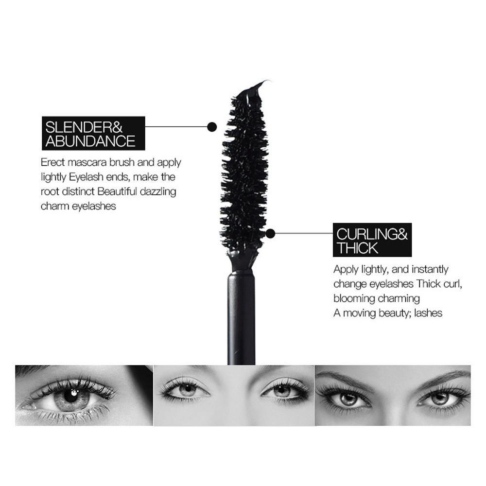[Hàng mới về] Mascara thiết kế 2 trong 1 làm cong / dài và dày mi tiện dụng | BigBuy360 - bigbuy360.vn