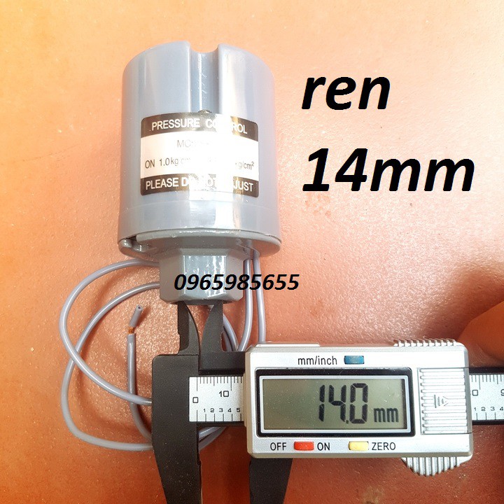 Rơ le máy bơm tăng áp ren trong 12mm, 14mm và ren ngoài 21mm tùy chọn