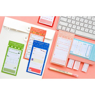 Giấy Note ghi chú 6 miếng mini dễ thương, đáng yêu, tiện lợi
