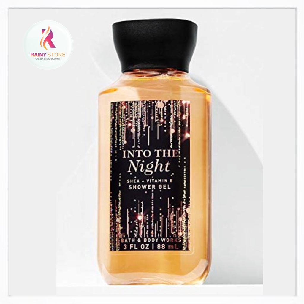 Gel tắm mini Bath &amp; Body Works Into The Night 88ml