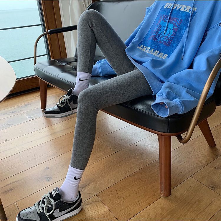 Quần legging thể thao lưng cao thời trang thu đông mới dành cho nữ