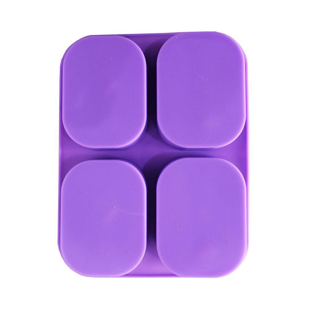 WTTLE Khuôn Silicone Làm Xà Phòng 4 / 6 Ngăn Hình Bông Tuyết