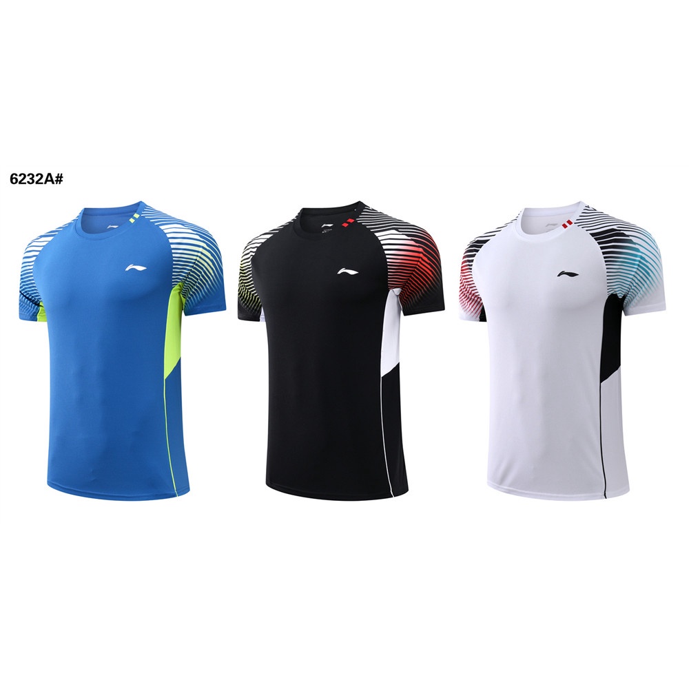 Mới Áo Thể Thao Cầu Lông Nhanh Khô Thoáng Khí Thời Trang Unisex 6232