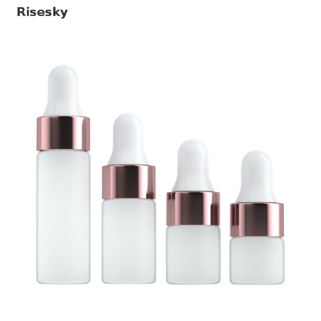 Bộ 5 Lọ Thủy Tinh Rỗng Đựng Tinh Dầu 1 / 2 / 3 / 5ml