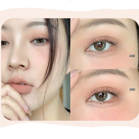 (Hàng Mới Về) Phấn mắt Cappuvini Dạng Lỏng Lâu Trôi Trang Điểm Tự Nhiên+Kem Má Hồng