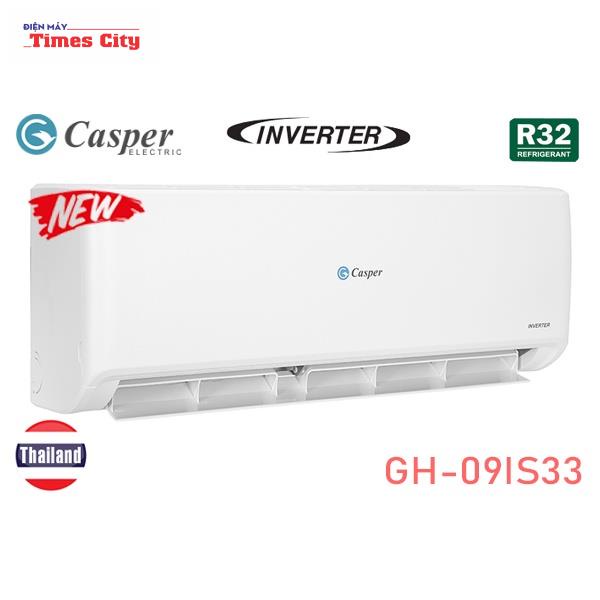 Điều hòa Casper 9000 BTU 2 chiều inverter GH-09IS33