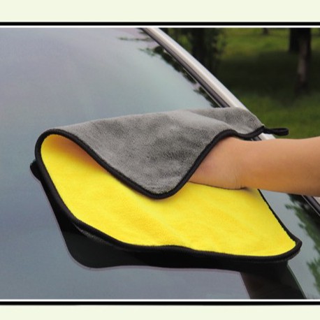 Khăn Lau Ô Tô Chuyên Dụng, Khăn Lau Xe Microfiber Đa Năng Siêu Thấm Hút, Khăn Lau Bếp Lau Kính 2 Lớp Mềm Mịn Cao Cấp