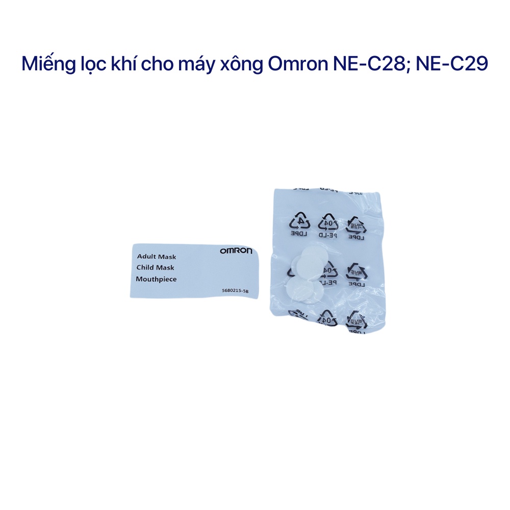 Miếng lọc khí cho máy xông Omron NE-C28; NE-C29
