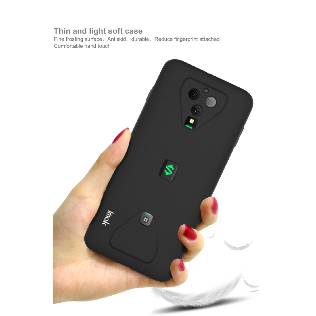 Ốp điện thoại TPU silicone siêu mỏng cho Xiaomi Black Shark 3 Pro