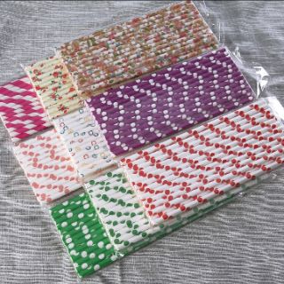 Ống hút giấy - Bịch 100 cái