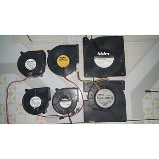 Quạt sên - quạt thổi ly tâm 24V, tháo máy
