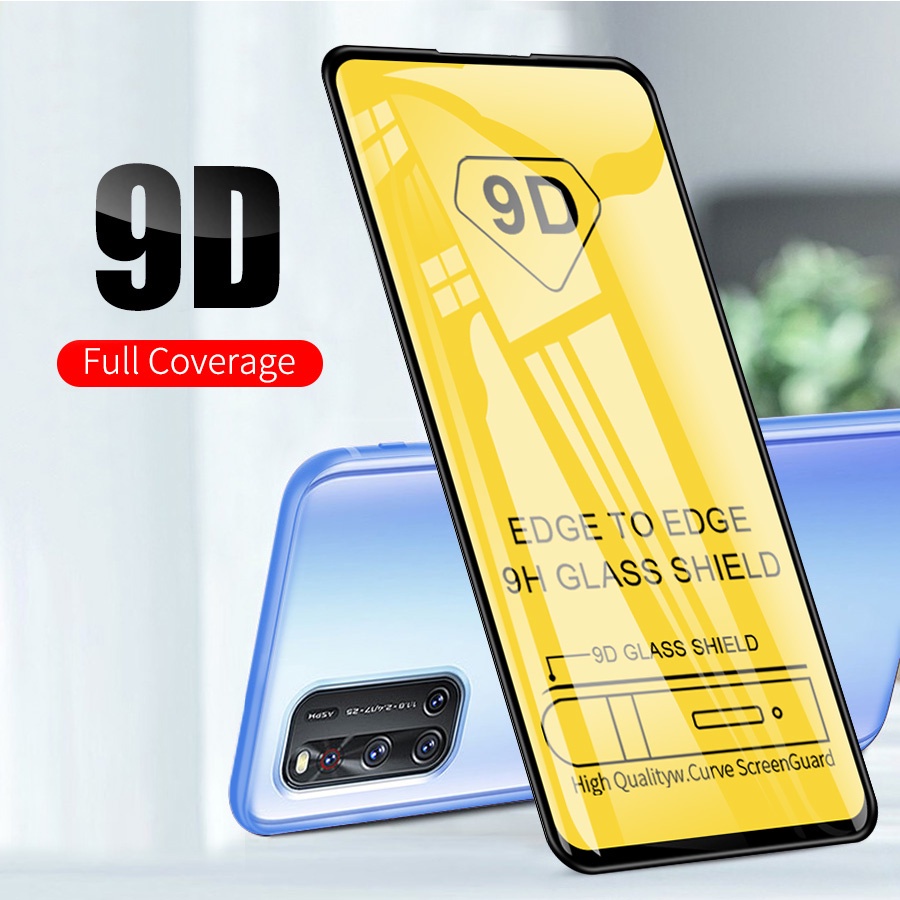 Kính cường lực full màn 9D cho VIVO S1 Pro V11 V11i V20 SE V21 Y1S Y3S Y11 Y12 Y15 Y17 Y19 Y91C Y20 Y20S Y12A Y12S Y30 Y50 Y52 Y72 Y31 Y21 Y33S Y15S