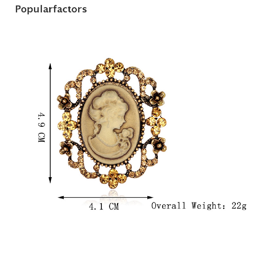 Trâm Cài Áo Đính Đá Pha Lê Phong Cách Cổ Điển 1