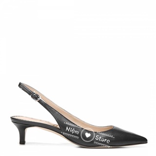 Slingback gót thấp mũi nhọn xuất xịn (có big size)