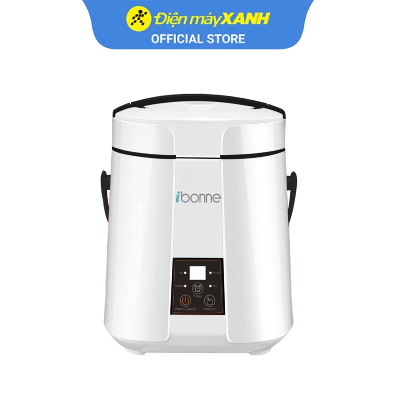 Nồi cơm điện tử đa năng iBonne IB-28 1.2 lít 200 W lòng nồi chống dính - Chính hãng BH 12 tháng