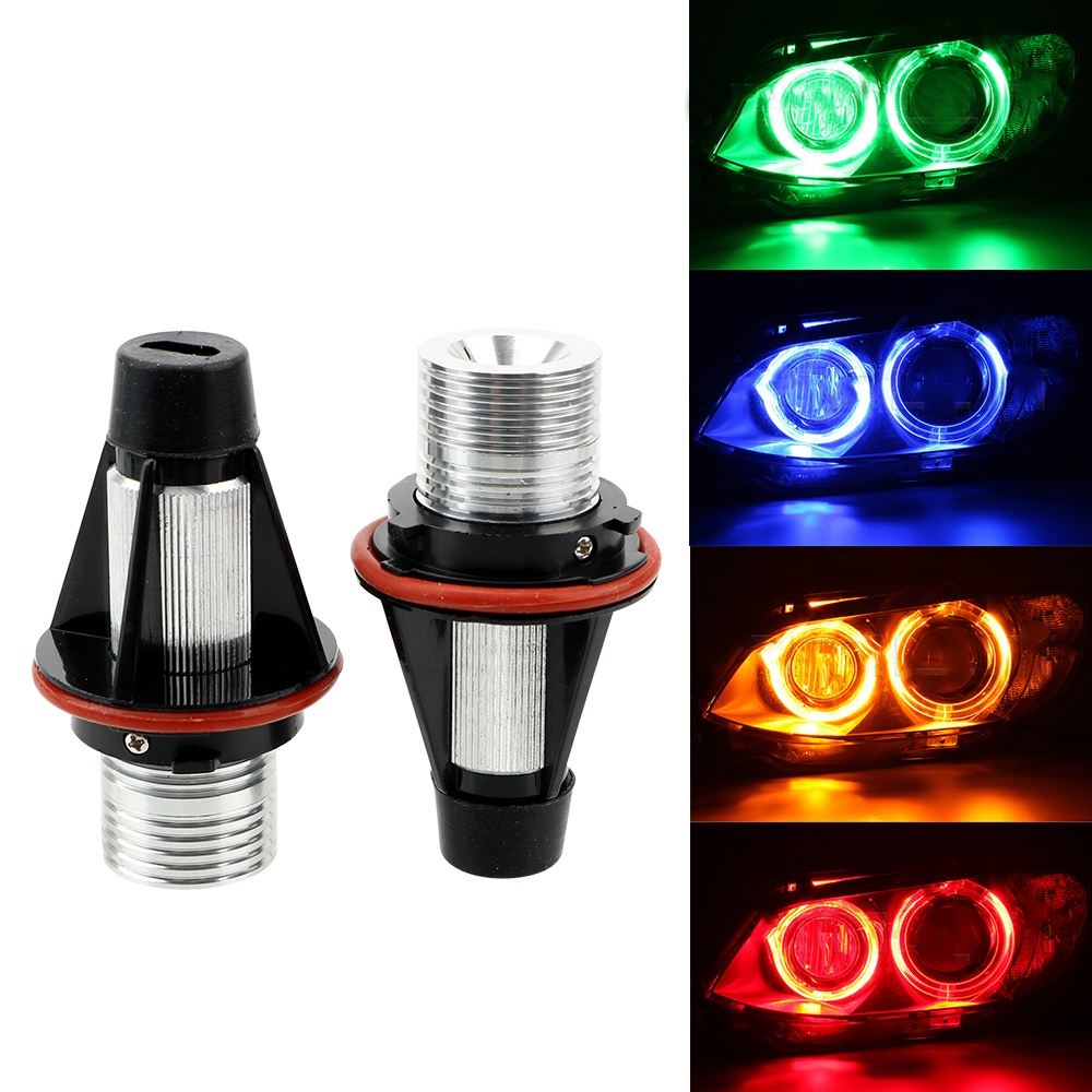 Set 2 bóng đèn led mắt thiên thần cho BMW E39 E53 E60 E61 E63 E64 E65 E66 E87 525i 530i xi 545i M5
