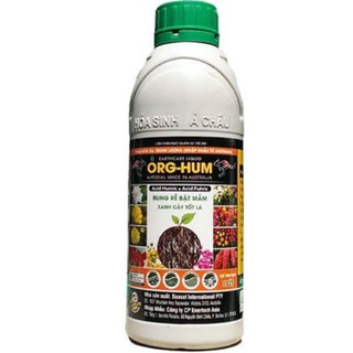ORG HUM 1 lít Phân bón lá đa trung lượng Ra rễ Bật Mầm