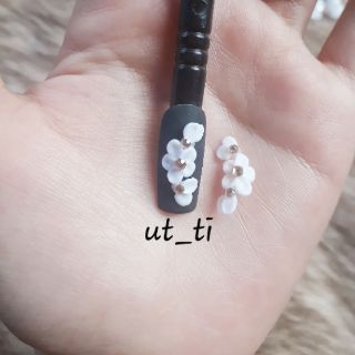 hoa mai - trang trí móng nail