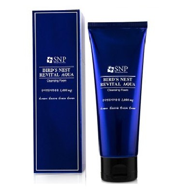 Sữa Rửa Mặt Dưỡng Ẩm Tinh Chất Tổ Yến Snp Bird’s Nest Revital Aqua Cleansing Foam 150g