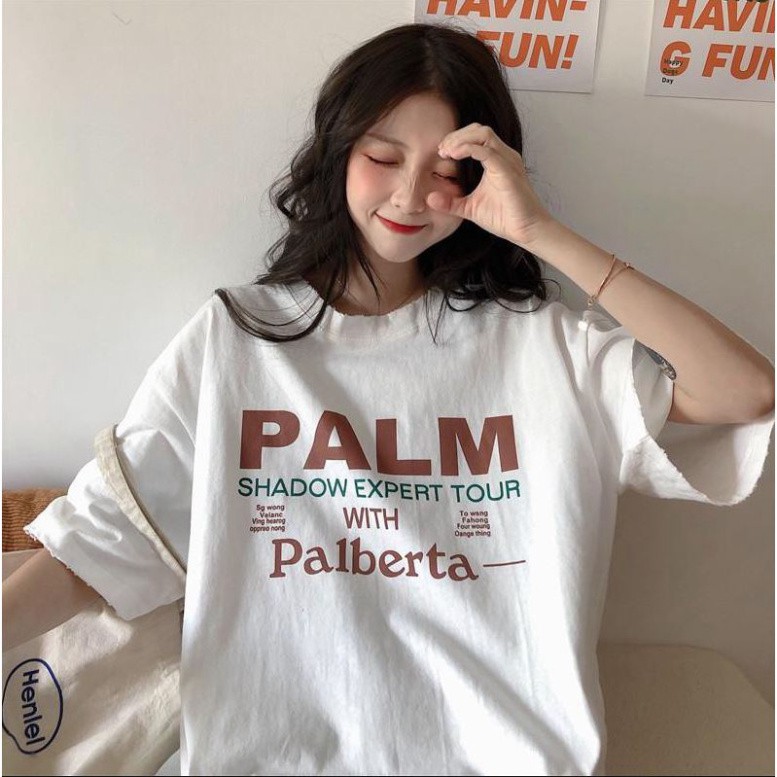 Áo thun tay lỡ Unisex Awesometee, áo phông form rộng ATL M3844-4