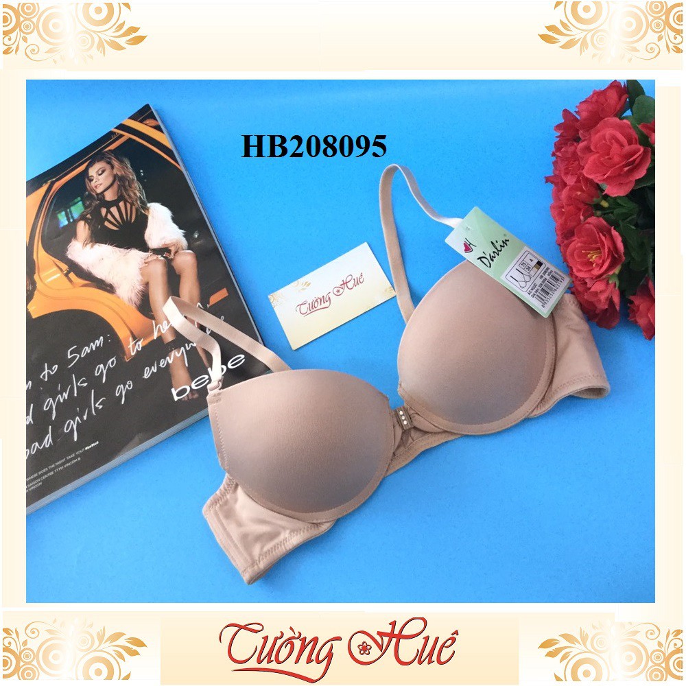 Áo lót nữ Darlin HB208095 áo ngực V sâu cài trước nâng vừa.