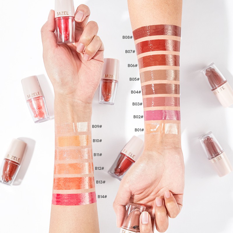 Son tint Pudaier thiết kế hình chân mèo kháng nước lâu trôi với 14 màu 30g