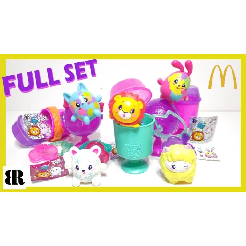 Đồ chơi Skittle The Llama Pikmi Pops Surprise MC Donald Mcdonald
