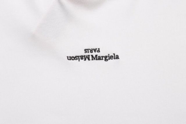 Áo thun ngắn tay Mais0n Margiela embroidered logo T-shirt ss20
