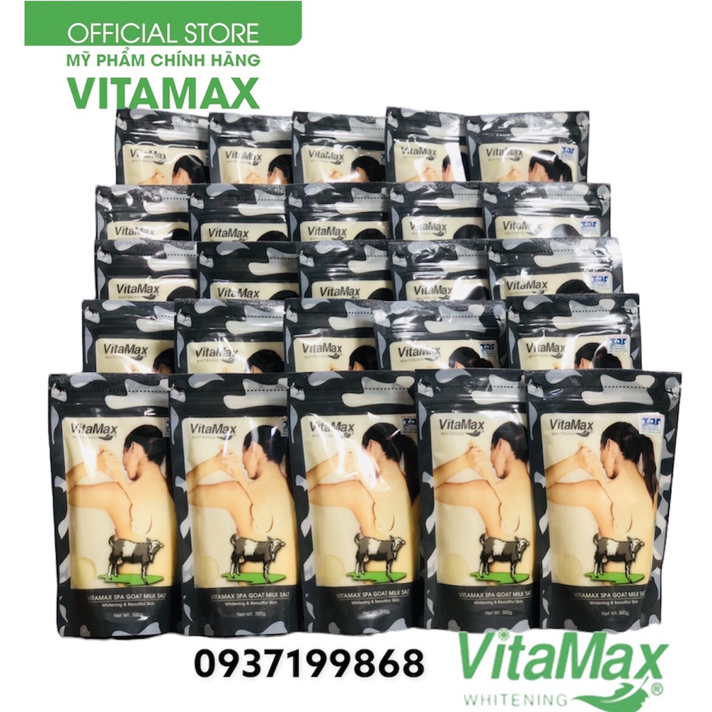 [CHÍNH HÃN] MUỐI TẮM KHOÁNG SỮA DÊ VITAMAX (Làm trắng và đẹp da)- Thái Lan