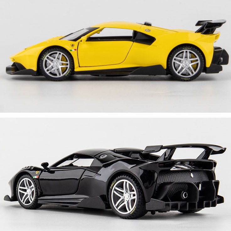 Tuyệt phẩm Ferrari P80/C Mô hình kim loại tỷ lệ 1:32